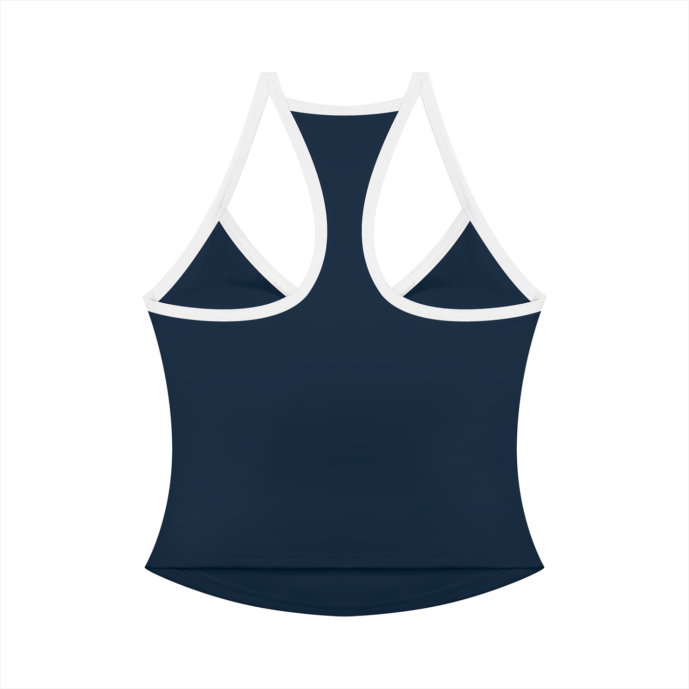 Women’s navy blue yoga tank top