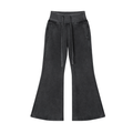 Vintage Washed Flared Fleece Pants
